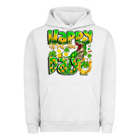 Pigment Lunar Rock Happy St Patricks Rex Day Urban Hoodie - CowhideDigitalArt
