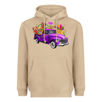 Mushroom Mardi Gras Truck King's Cake Heavyweight Hoodie - FaDigitalArtStudio