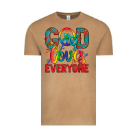 Vintage Camel LGBTQ+ God Loves Everyone Vintage Tee - BundleAndBundleShop