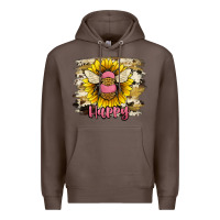 Coffee bee happy Premium Hoodie - JahusDesignShop