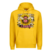 Lemon bee happy Premium Hoodie - JahusDesignShop