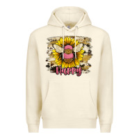 Sandshell bee happy Premium Hoodie - JahusDesignShop