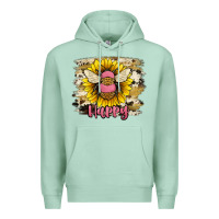 Seafoam bee happy Premium Hoodie - JahusDesignShop