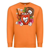 Carrot Baseball Coffee cup Premium Sweatshirt - FaDigitalArtStudio