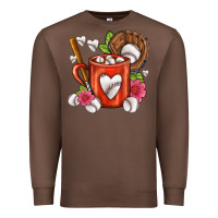 Chestnut Baseball Coffee cup Premium Sweatshirt - FaDigitalArtStudio
