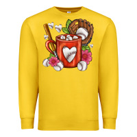 Lemon Baseball Coffee cup Premium Sweatshirt - FaDigitalArtStudio