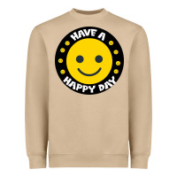 Mushroom Have A Happy Day Heavyweight Sweatshirt - Bettercallsaul