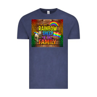 Vintage Denim I'm The Rainbow Sheep Of The Family Tumbler Vintage Tee - BundleAndBundleShop
