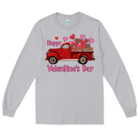 Moon Dust happy valentine's day truck hearts Long Sleeve Tee - RanaPortraitStore