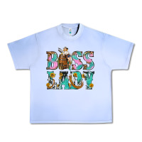 Grape Ice Boss Lady Urban Heavy Tee - BundleAndBundleShop