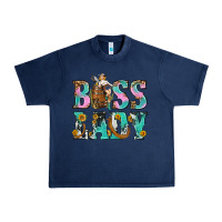 Navy Boss Lady Urban Heavy Tee - BundleAndBundleShop