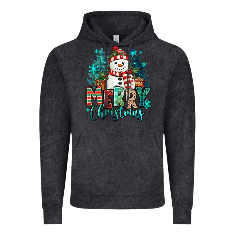 Merry Christmas Snowman Vintage Hoodie by MaliasSmallBusiness | Teevron