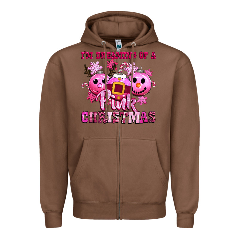 Iam Dreaming Of A Christmas Zipper Hoodie by CowGirlArtShop | Teevron