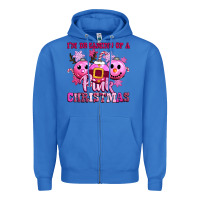 True Royal iam dreaming of a christmas Zipper Hoodie - CowGirlArtShop
