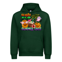 Forest Green With God All Things Are Possible Summer Urban Hoodie - CowhideDigitalArt