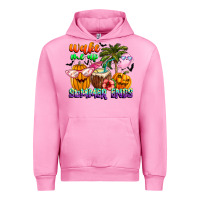 Fuchsia Pink With God All Things Are Possible Summer Urban Hoodie - CowhideDigitalArt