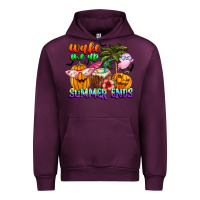 Mauve Wine With God All Things Are Possible Summer Urban Hoodie - CowhideDigitalArt