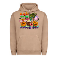Pigment Burro With God All Things Are Possible Summer Urban Hoodie - CowhideDigitalArt