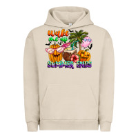 Pigment French Oak With God All Things Are Possible Summer Urban Hoodie - CowhideDigitalArt