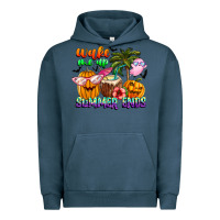 Pigment Midnight Navy With God All Things Are Possible Summer Urban Hoodie - CowhideDigitalArt