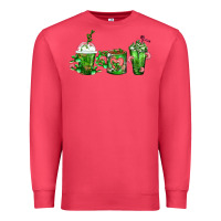 Cardinal Cactus Lover Cactus Coffee Cups Premium Sweatshirt - FaDigitalArtStudio