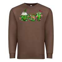 Chestnut Cactus Lover Cactus Coffee Cups Premium Sweatshirt - FaDigitalArtStudio