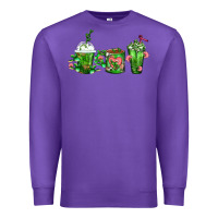 Purple Cactus Lover Cactus Coffee Cups Premium Sweatshirt - FaDigitalArtStudio