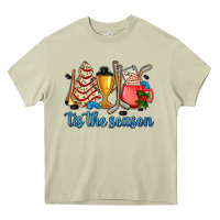 Mossy tis the season hockey and Christmas Heavy Core Tee - AdoDesignShop