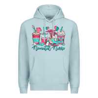 Blue Mist nicu neonatal nurse coffee cups Premium Hoodie - OliviaCreatesArt