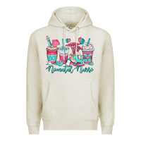 Oatmeal Heather nicu neonatal nurse coffee cups Premium Hoodie - OliviaCreatesArt