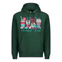 Sports Green nicu neonatal nurse coffee cups Premium Hoodie - OliviaCreatesArt