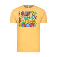 Vintage Mustard LGBTQ I Can't Even Think Straight Vintage Tee - BundleAndBundleShop