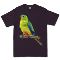 Plum Neophema Parrot Premium Tee - LillyAllenDesigns