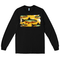 Black Colorado Greenback Cutthroat Trout Fish Long Sleeve Tee - Bettercallsaul