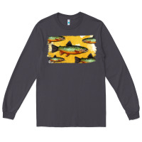 Smoke Colorado Greenback Cutthroat Trout Fish Long Sleeve Tee - Bettercallsaul