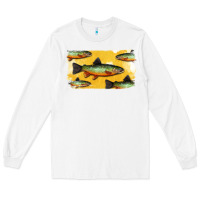 White Colorado Greenback Cutthroat Trout Fish Long Sleeve Tee - Bettercallsaul