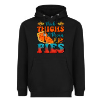 Black Thick Thighs&Pecan Pies Heavyweight Hoodie - FaDigitalArtStudio