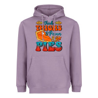 Lavender Thick Thighs&Pecan Pies Heavyweight Hoodie - FaDigitalArtStudio