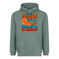 Sage Thick Thighs&Pecan Pies Heavyweight Hoodie - FaDigitalArtStudio