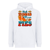 White Thick Thighs&Pecan Pies Heavyweight Hoodie - FaDigitalArtStudio