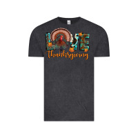 Vintage Black love thanksgiving Vintage Tee - JahusDesignShop