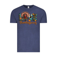 Vintage Denim love thanksgiving Vintage Tee - JahusDesignShop