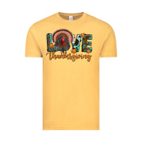 Vintage Mustard love thanksgiving Vintage Tee - JahusDesignShop