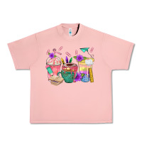 Salmon School Girl Coffee Cup Bbs Urban Heavy Tee - BundleAndBundleShop