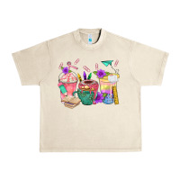 Sandshell School Girl Coffee Cup Bbs Urban Heavy Tee - BundleAndBundleShop