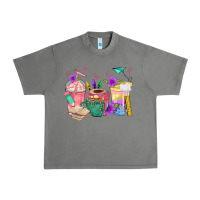 Tornado School Girl Coffee Cup Bbs Urban Heavy Tee - BundleAndBundleShop