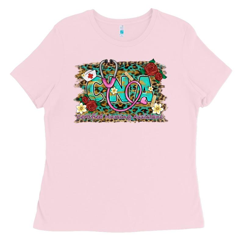 Certified Nursing Assistant Cna Nurse Ladies Tee by BarkalooDesign | Teevron