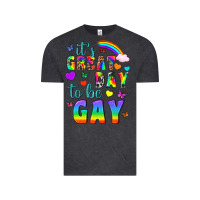 Vintage Black Western It's Great Day To Be Gay Vintage Tee - BundleAndBundleShop