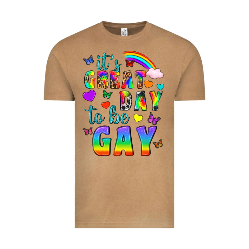 Western It's Great Day To Be Gay Vintage Tee by BundleAndBundleShop | Teevron