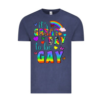 Vintage Denim Western It's Great Day To Be Gay Vintage Tee - BundleAndBundleShop